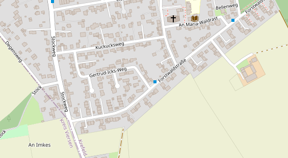 Lauf auf Satellitenbild