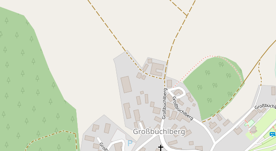 Lauf auf Satellitenbild