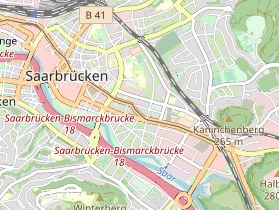 Lauf auf Karte