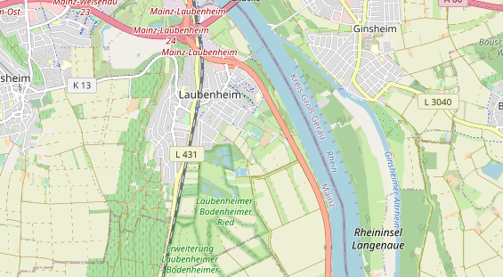 Lauf auf Karte