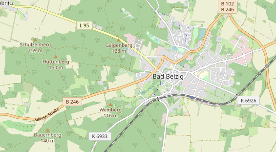 Lauf auf Karte