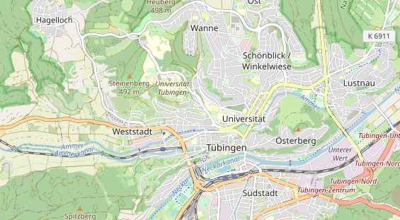 Lauf auf Karte
