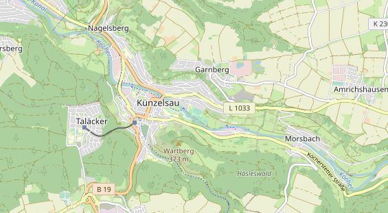 Lauf auf Karte
