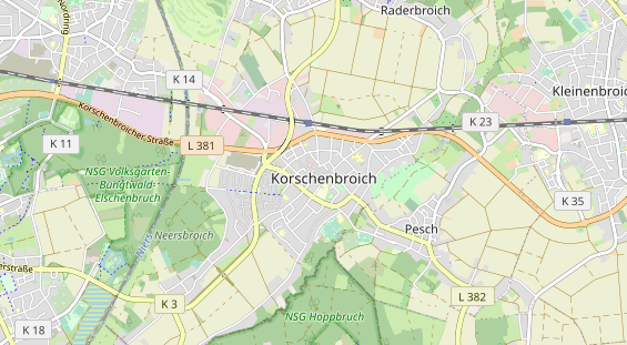 Lauf auf Karte