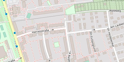 Lauf auf Satellitenbild