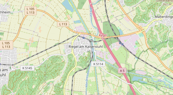 Lauf auf Karte