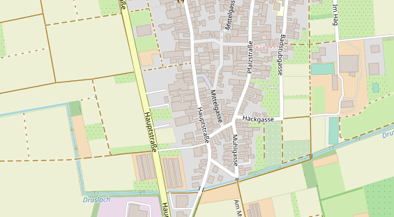 Lauf auf Satellitenbild