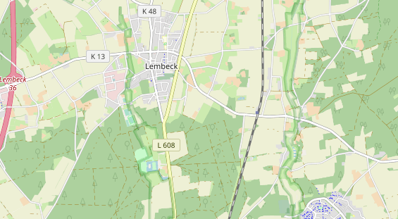 Lauf auf Karte