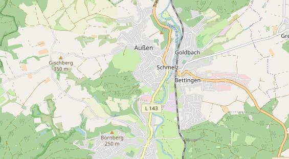 Lauf auf Karte