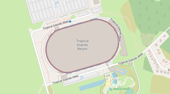 Lauf auf Satellitenbild