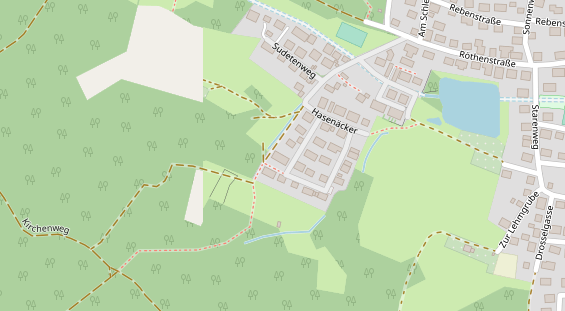 Lauf auf Satellitenbild