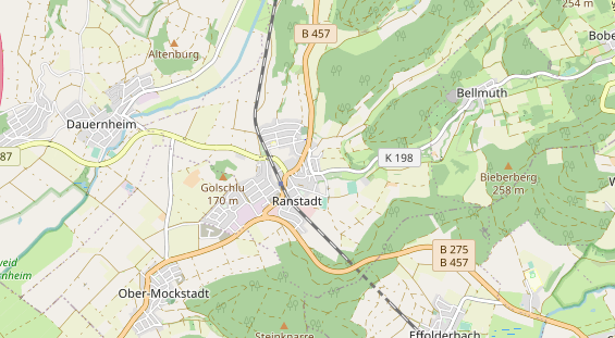 Lauf auf Karte