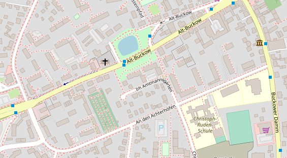 Lauf auf Satellitenbild