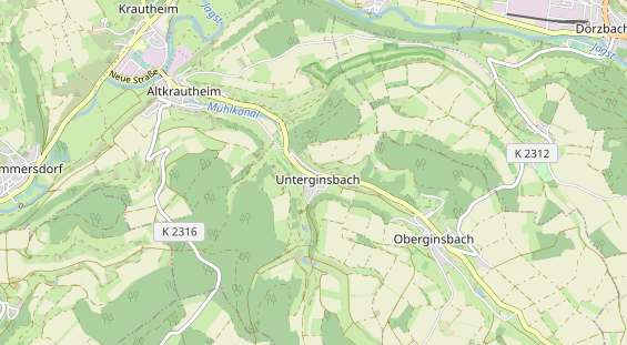 Lauf auf Karte