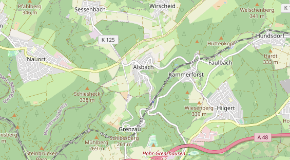 Lauf auf Karte