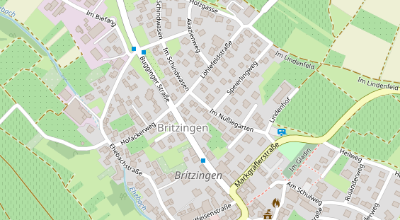 Lauf auf Satellitenbild