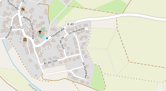 Lauf auf Satellitenbild