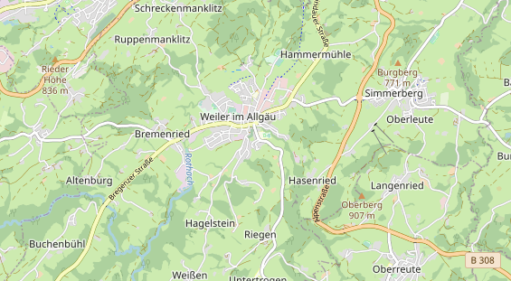 Lauf auf Karte