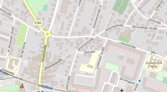 Lauf auf Satellitenbild