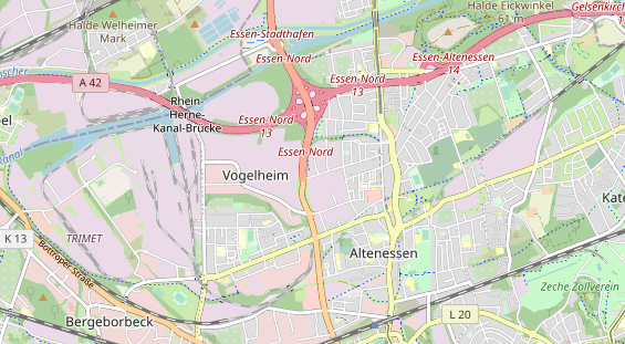 Lauf auf Karte