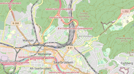 Lauf auf Karte