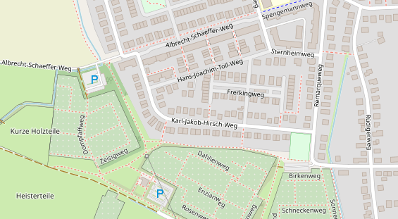 Lauf auf Satellitenbild