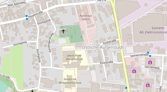 Lauf auf Satellitenbild