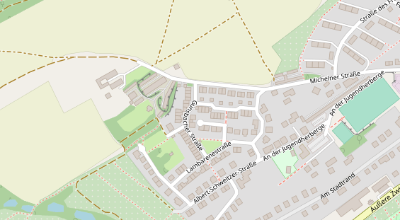 Lauf auf Satellitenbild