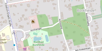 Lauf auf Satellitenbild