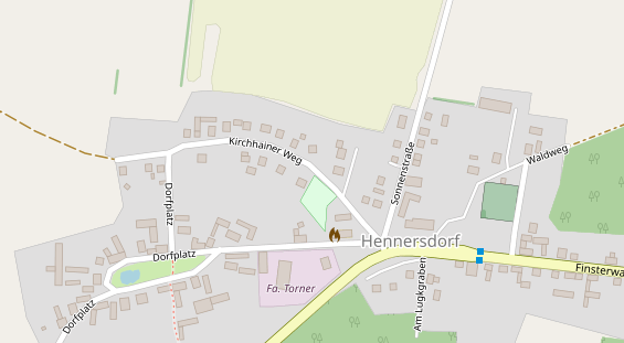 Lauf auf Satellitenbild