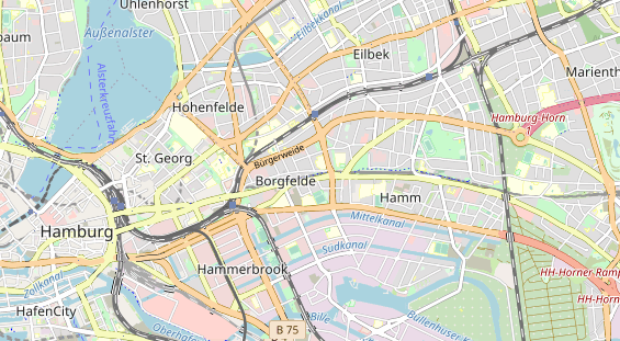 Lauf auf Karte