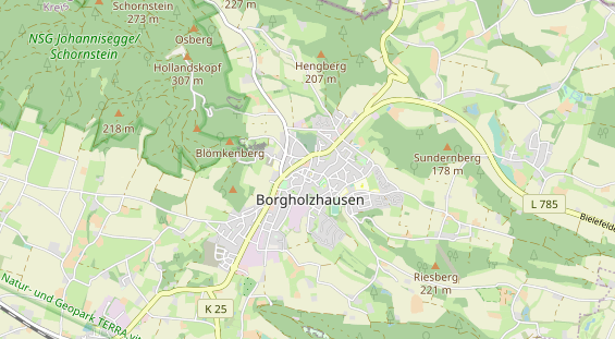 Lauf auf Karte