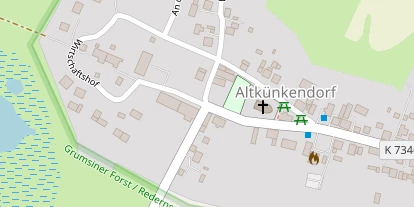 Lauf auf Satellitenbild