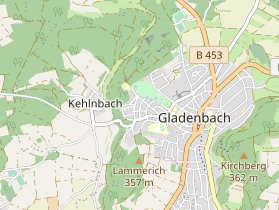Lauf auf Karte
