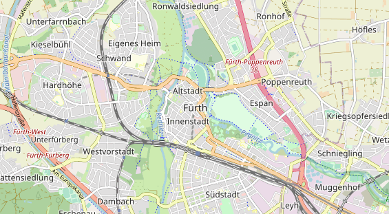 Lauf auf Karte