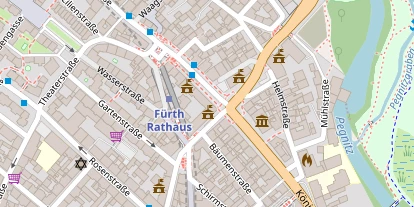 Lauf auf Satellitenbild