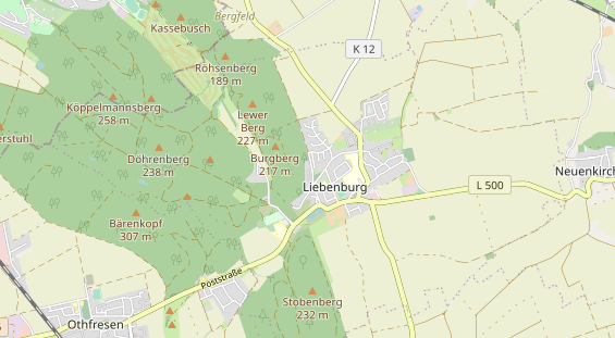 Lauf auf Karte
