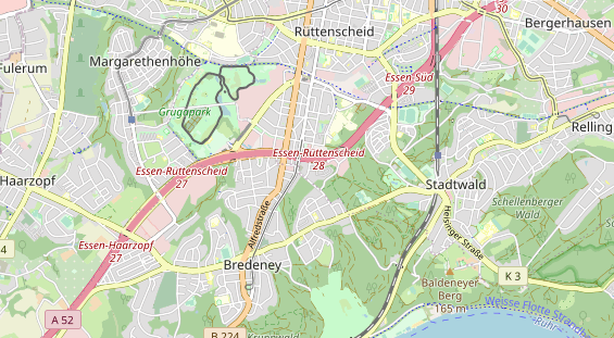 Lauf auf Karte