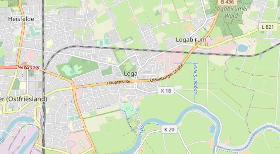 Lauf auf Karte