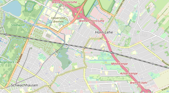 Lauf auf Karte