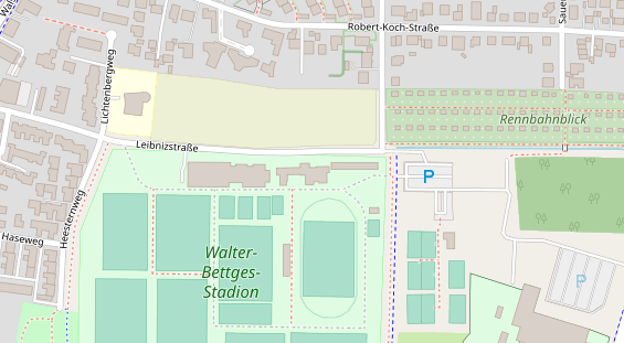 Lauf auf Satellitenbild