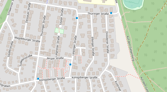 Lauf auf Satellitenbild