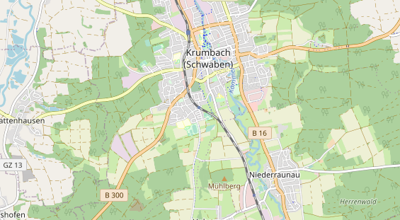 Lauf auf Karte