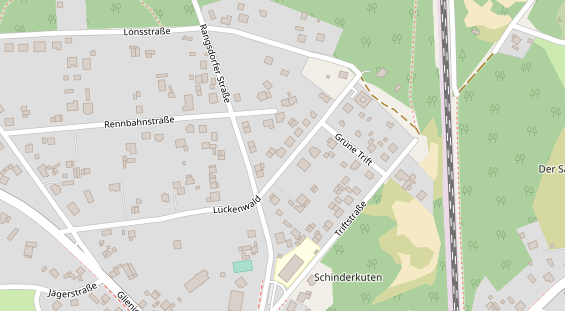 Lauf auf Satellitenbild