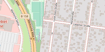 Lauf auf Satellitenbild