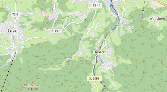 Lauf auf Karte