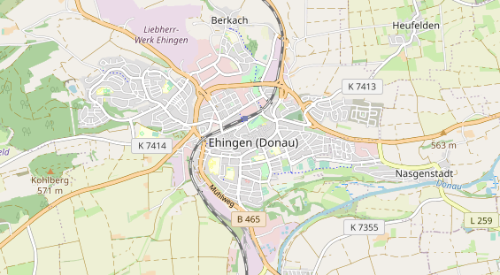 Lauf auf Karte