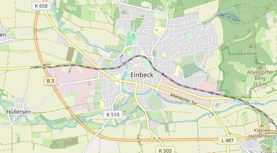 Lauf auf Karte