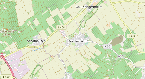 Lauf auf Karte