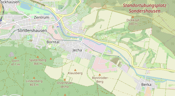 Lauf auf Karte
